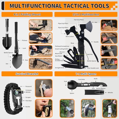 Survival Kit Gifts for Men Women Teen Boys