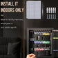 120 Position Steel Key Cabinet with Combination and Key Lock