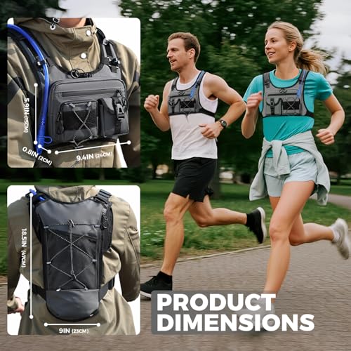 USA Patent Running Hydration Vest Backpack