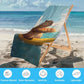 Cute Capybara Beach Towel