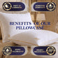 King Shredded Memory Foam Bed Pillow