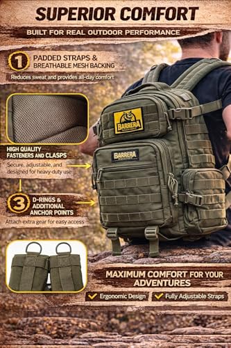 BARRERA Tactical Backpack 25L