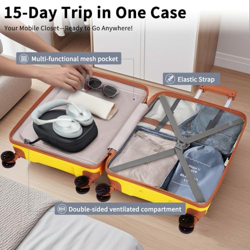 Luggage Sets 5 Piece (5 Count)