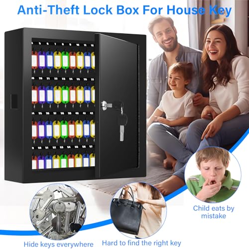 100 Keys Key Lock Box with Drop Slot