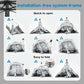 Portable Camping Shower Tent Deluxe Changing Room Easy Set Up Privacy Shelter