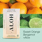 ALŌH Sweet Orange Bergamot + Aloe Hand Sanitizer Wipes (120 Count)