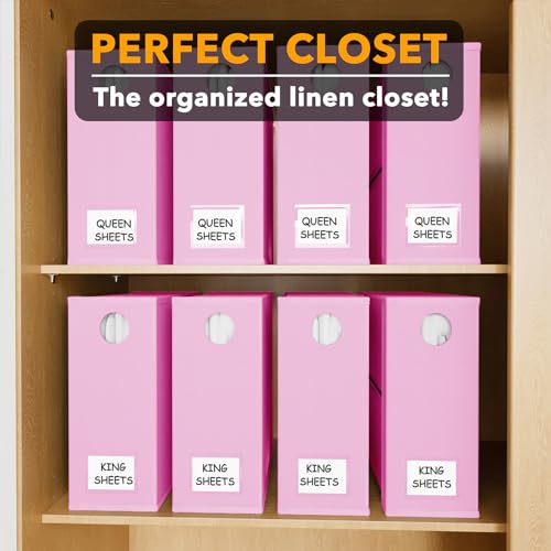 8 Pack Bed Sheet Organizers and Storage (8 Count)