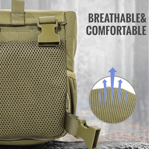 Binocular Harness with Rain Cover for Hunting Hiking Shooting