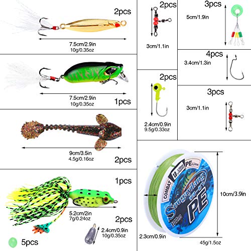 Telescopic Fishing Rod and Reel Combo