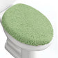 Microfiber Elongated Toilet Seat Cover 19.5"x 15" Machine Washable
