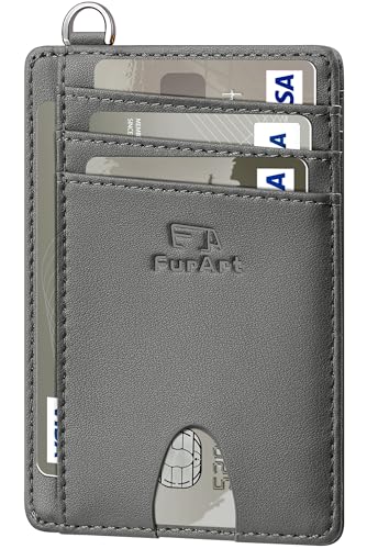 Slim Minimalist Wallet RFID Credit Card Holder for Men