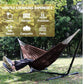 Cotton Camping Hammock Portable with Tree Straps Holds 660lbs