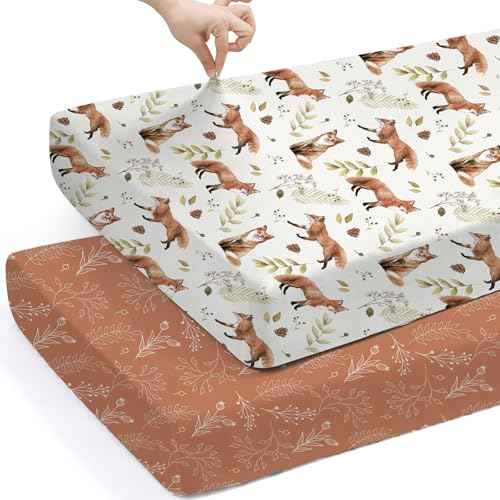 Baby Fitted Crib Sheets (2 Count)