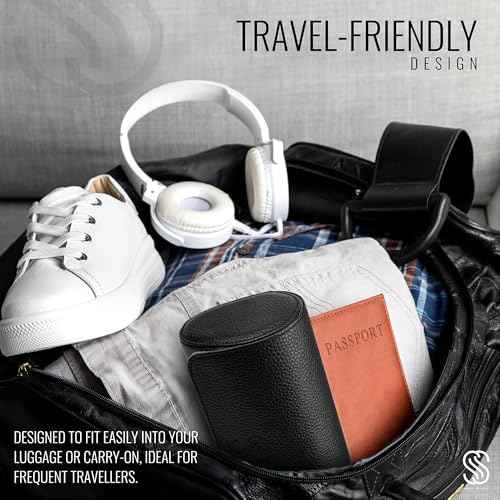 2 Watch Travel Case for Men