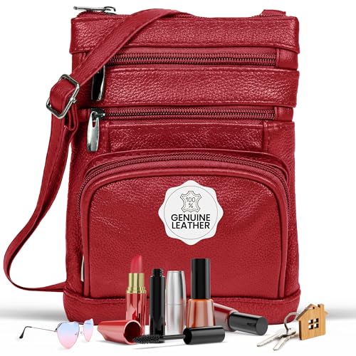 leather Crossbody Purses for Women