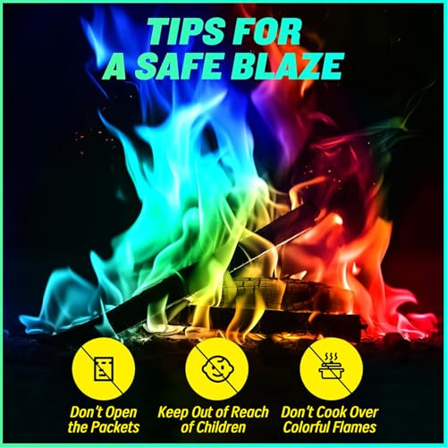 Fire Color Changing Packets
