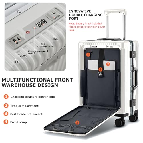 PC Hardside Carry On Luggage