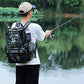 Fishing Tackle Backpack Waterproof Tackle Bag Storage with 4 Trays Tackle Box