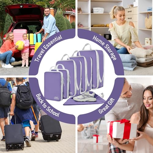 6 Set Compression Packing Cubes