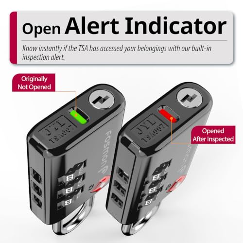 TSA Approved Luggage Locks (4 Count)
