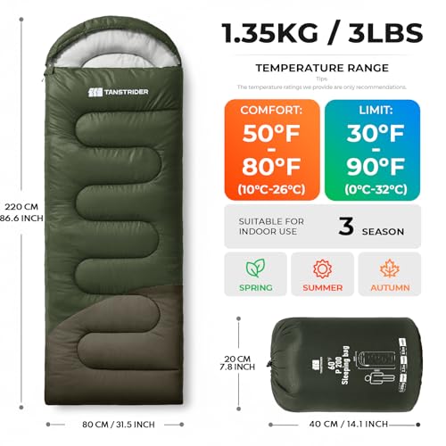 Sleeping Bags for Adults Warm Weather