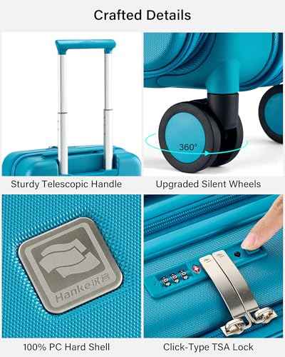 Hardside Expandable Carry On Luggage