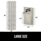 GORILLA GRIP Over the Door Shoe Organizer, 24 Large Breathable Mesh Pockets, Space Saving Hanging Storage Holder, Closet Rack Hanger Holds Up to 40 lbs, Hangs on Closets for Shoes, Accessories, Linen