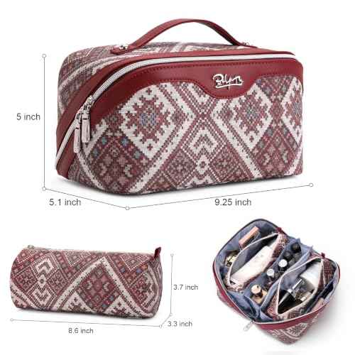 Travel Makeup Bag Organizer (3 Count)