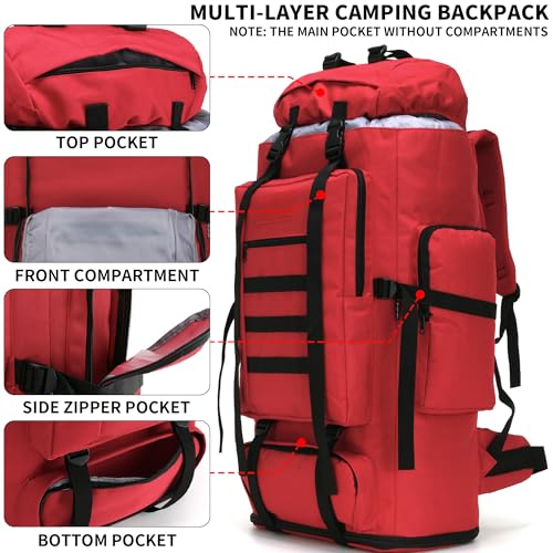 Hiking Backpack for Men 70L