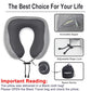 Neck Pillow for Travel with Travel Pouch