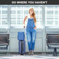 Luggage Set 4 Piece Carry On Hardside Luggage with Spinner Wheels (4 Count)
