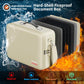 Fireproof Document Box Hard Case with Lock ＆ Accordion File Folder