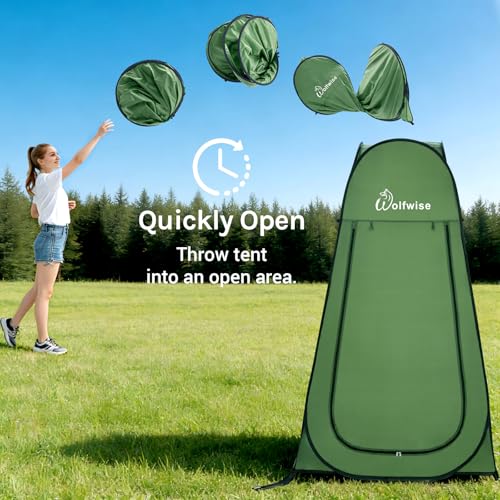 Pop Up Shower Tent for Camping Essentials