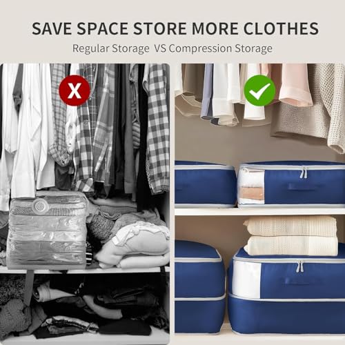 Comforter Storage Bag 4 Pack (4 Count)