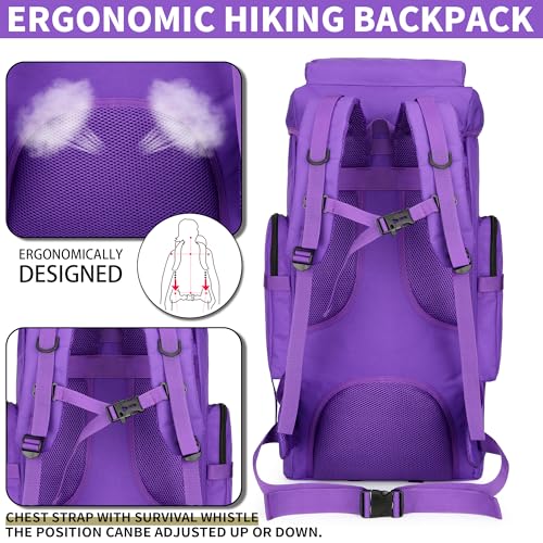 Hiking Backpack for Men 70L