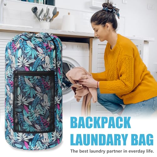 Portable with Adjustable Shoulder Straps Travel Dirty Laundry Bag