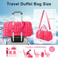 Quilted Travel Duffle Bag Gym Bag for Women