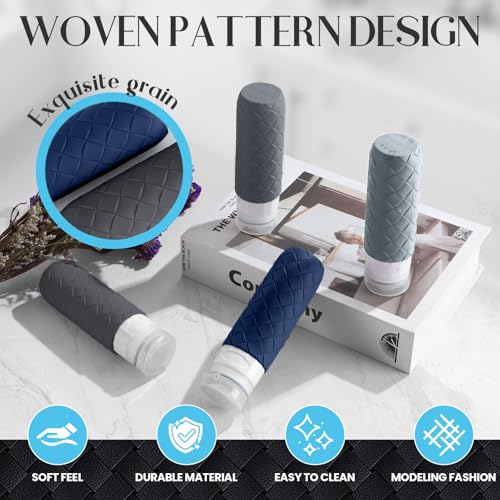 Travel Bottles for Toiletries (4 Count)