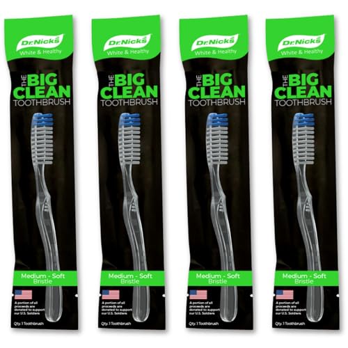 Dr. Nicks White & Healthy The Big Clean Toothbrush Medium Soft