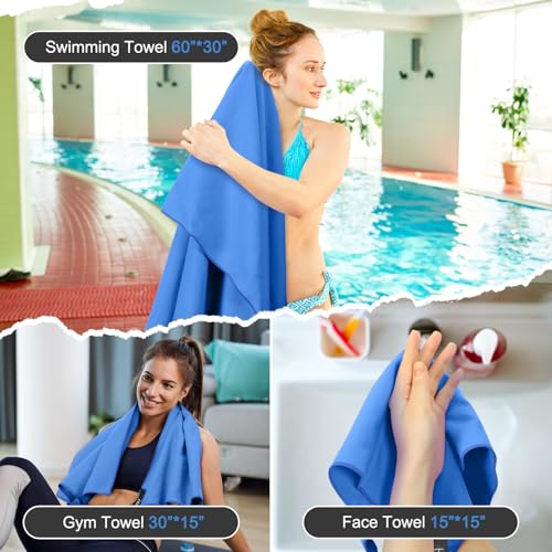Quick Dry Travel Towel (3 Count)