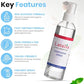 Fragrance Free Hand Sanitizer Spray Pack of 6 with 80% Alcohol (640.32 Fl Oz)
