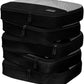 Large Packing Cubes for Travel - 5pc Large Size Travel Packing Cubes for Suitcases - Lightweight Luggage Organizer Bags - Roamly