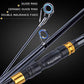 Telescopic Fishing Rod Reel Combos Portable Fishing Pole with Spinning Reel Fishing Carrier Bag for Travel Saltwater Freshwater Fishing（2.4M