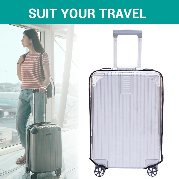 Clear Suitcase Cover
