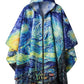 Adults Rain Poncho Waterproof Raincoat Hood with Pocket