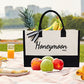 Canvas Tote Bag for Bride