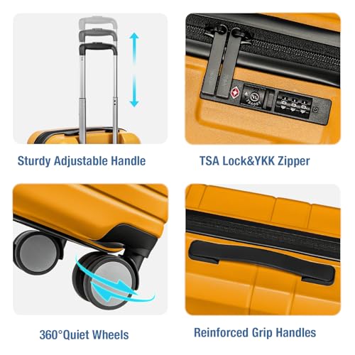 Carry On Luggage 22x14x9 Airline Approved