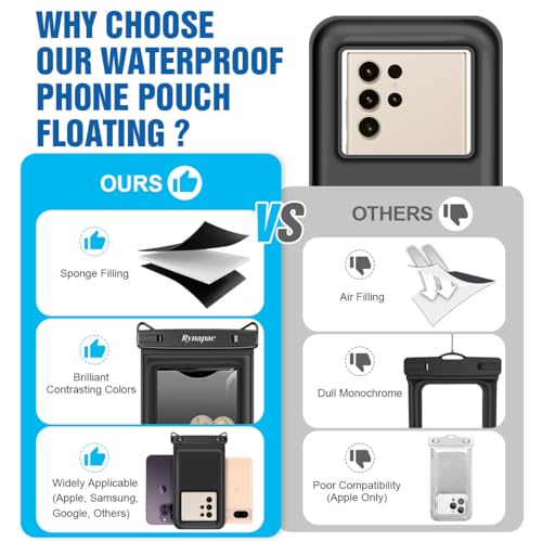 Waterproof Phone Pouch Floating [Up to 8.5''] (2 Count)
