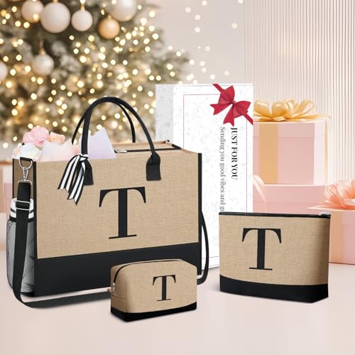 Initial Tote Bag