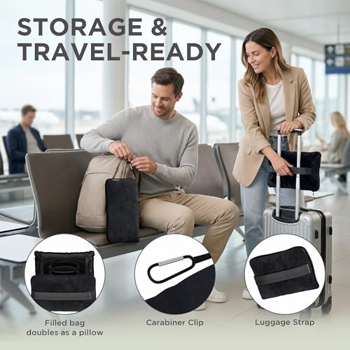 Travel Pillow and Blanket Set